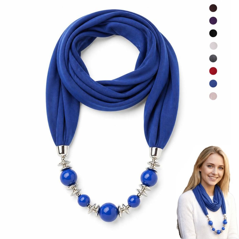 Ethnic Fashion Accessories - Colar de Lenço de Chiffon com