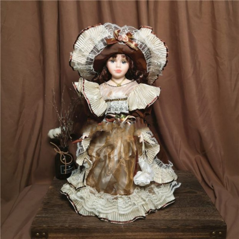 Boneca cerâmica russa, 41cm, d - Ethnic Fashion House avaliação e preço