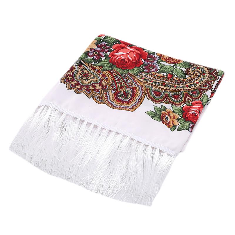 Retro impresso cachecol invern - Winter Ethnic Fashion For Women avaliação e preço