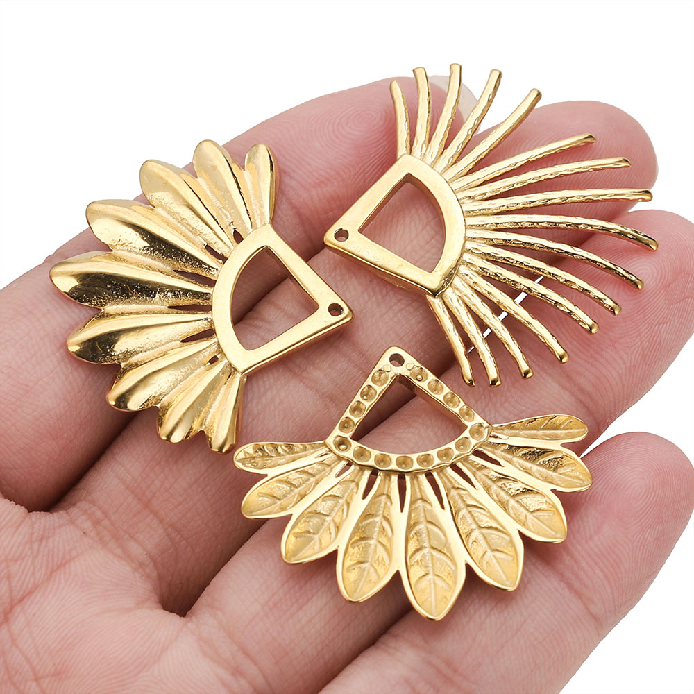 2 pçs de aço inoxidável em for - Ethnic Fashion Accessories avaliação e preço
