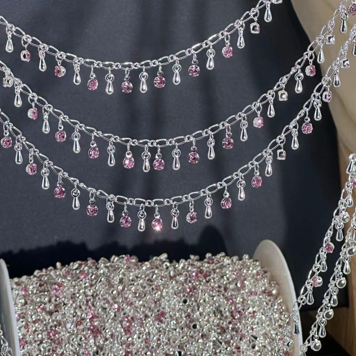 Requintado strass lágrima corr - Ethnic Fashion Accessories avaliação e preço