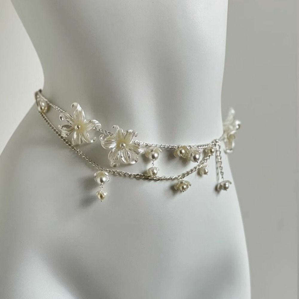 Moda elegante pérola cintura c - Ethnic Fashion Accessories avaliação e preço