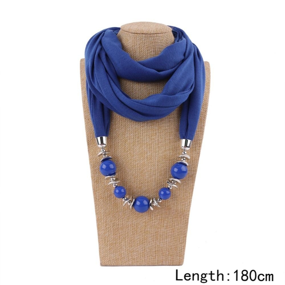 Colar de Lenço de Chiffon com  - Ethnic Fashion Accessories avaliação e preço