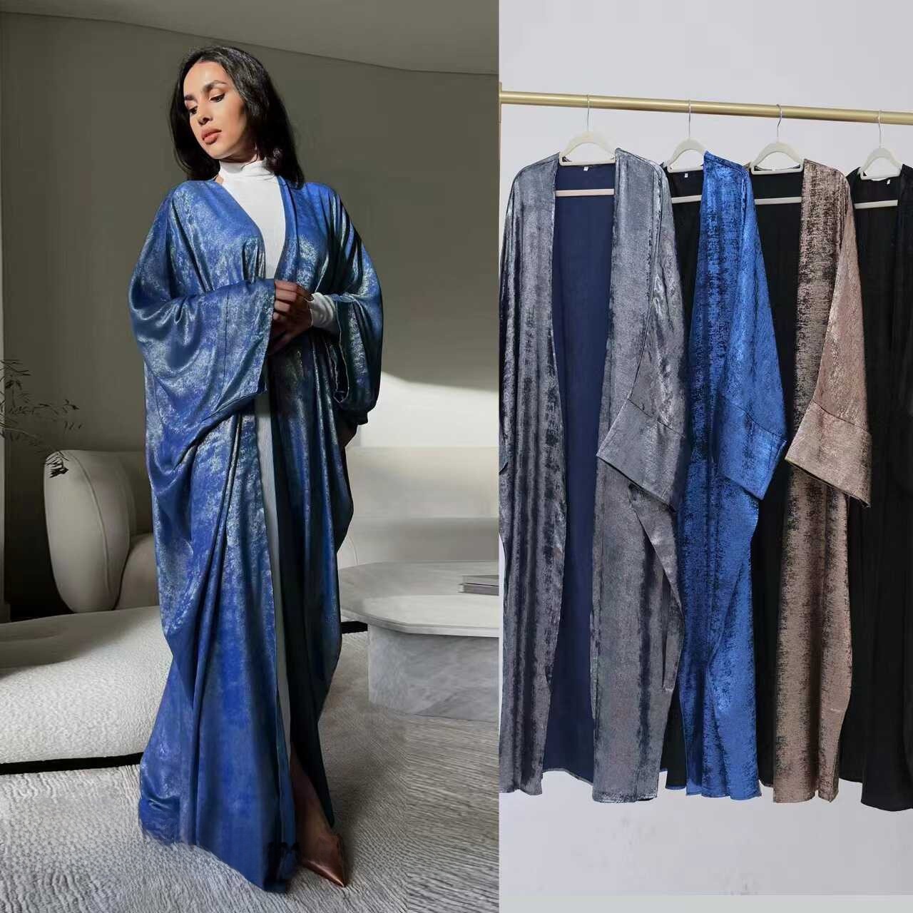 Vestido Cardigã Aberto em Patc - Ethnic Fashion Dress avaliação e preço
