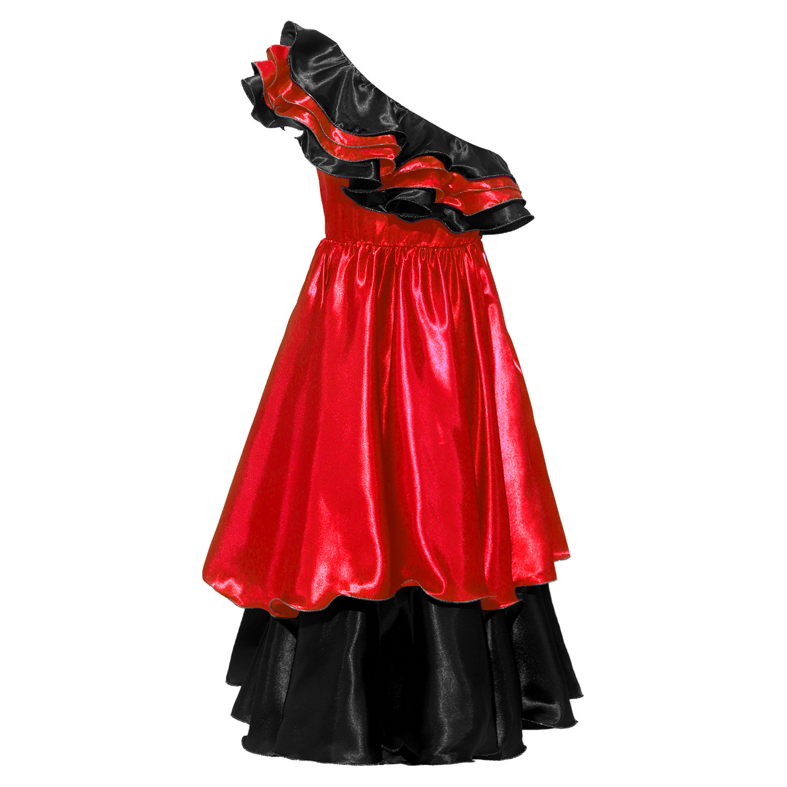 Fantasia de Dança Flamenca Esp - Ethnic Fashion Dress avaliação e preço